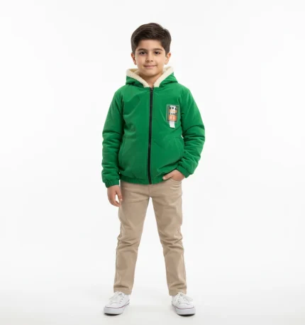 سویشرت کلاسیک رنگ سبز