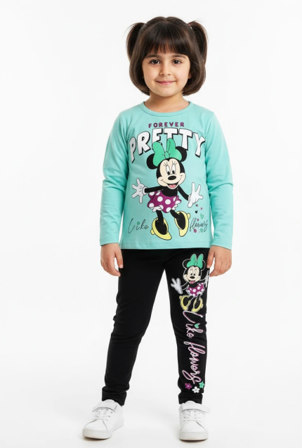 ست بلوز و شلوار وارداتی طرح میکی موس