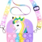 کیف دوشی پاپیت طرح اسب تک‌شاخ (Unicorn) - کد 2