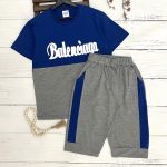 ست تی‌شرت و شلوارک پسرانه مدل Balenciaga - Image 4