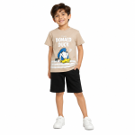 ست تی‌شرت آستین کوتاه و شلوارک راحتی پسرانه مدل duck - Image 6